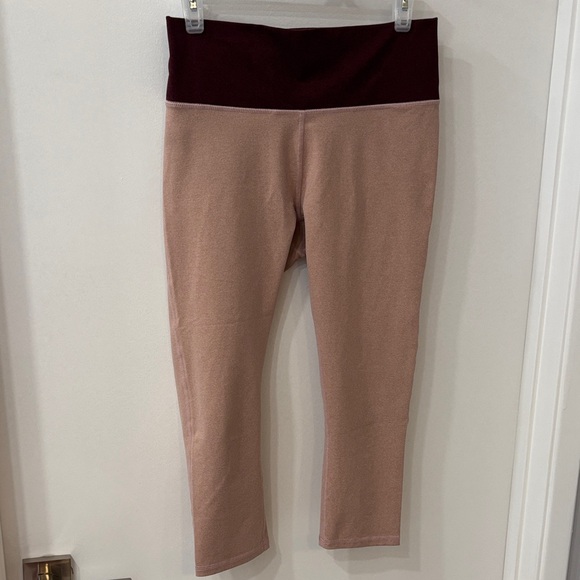 Fabletics Pants - Fabletics Leggings in Pink and Burgundy